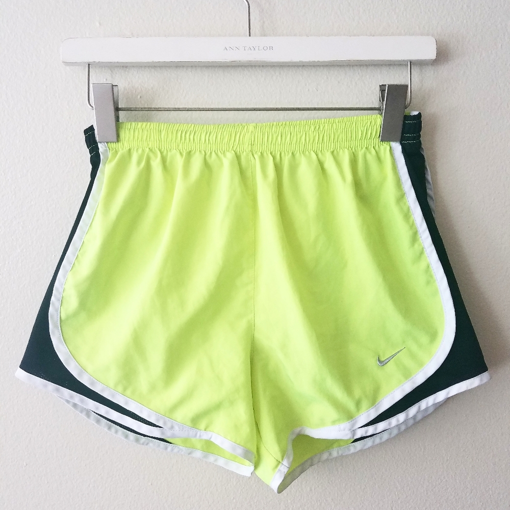 NIKE Neon Athletic Shorts